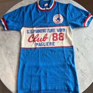 Vintage Men's Bike Shirt - Made in Italy, Size Large